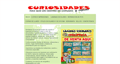 Desktop Screenshot of curiosidadesycopias.com